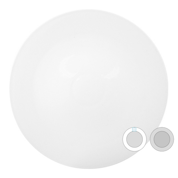 White Porcelain Pizza Plates